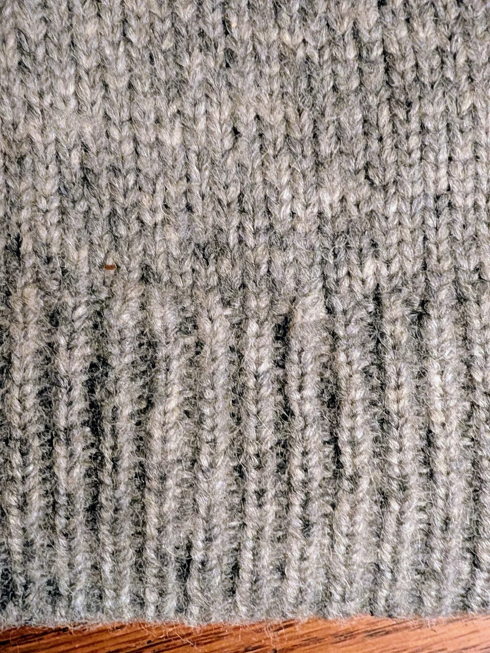 EUC J.Crew Re-Imagined Merino Wool Alpaca Blend Knit Poncho Grey M/L Style BA411